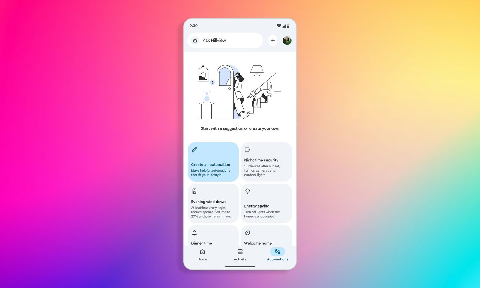 Google Home automations