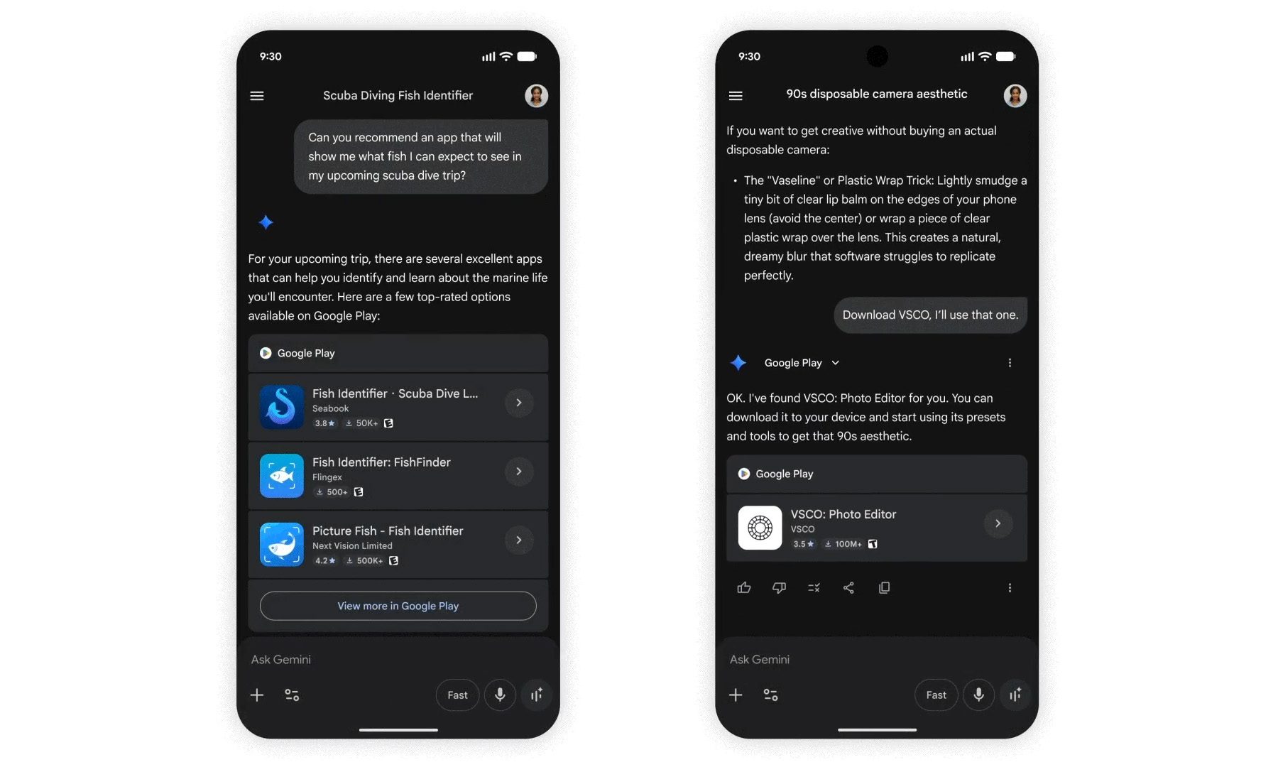 Google Play Store app discovery