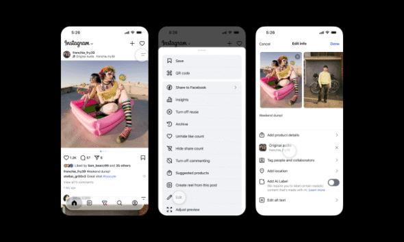 Instagram Replace Audio