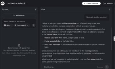 NotebookLM short videos