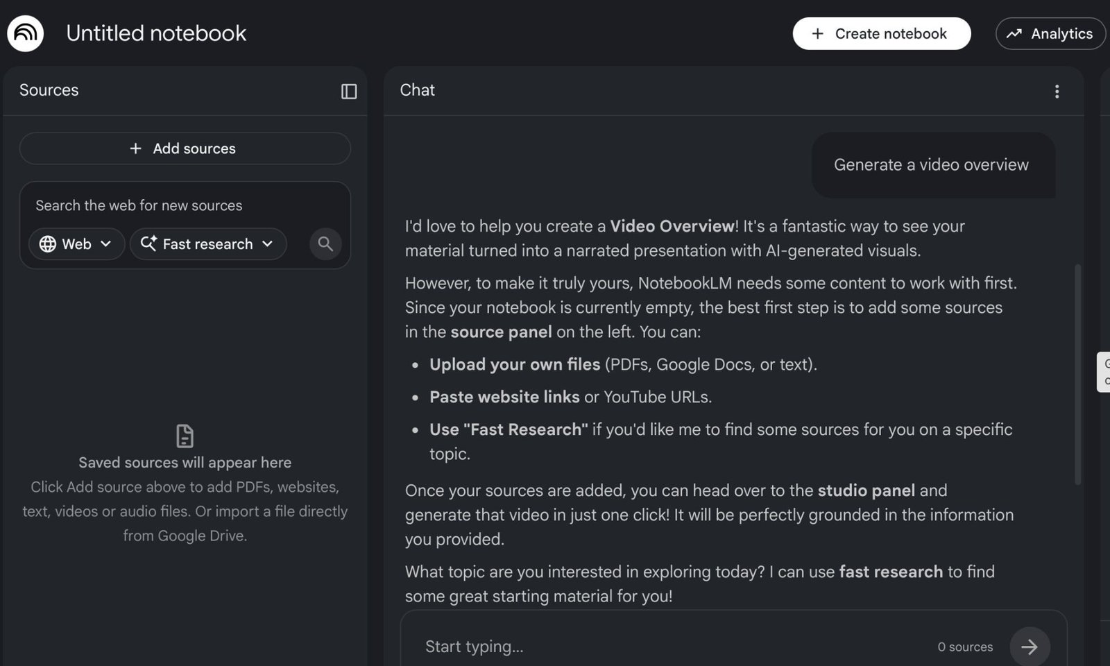 NotebookLM short videos