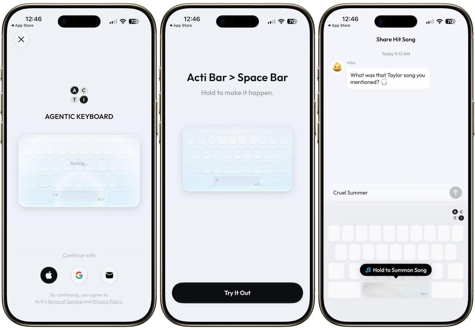 AI keyboard Acti