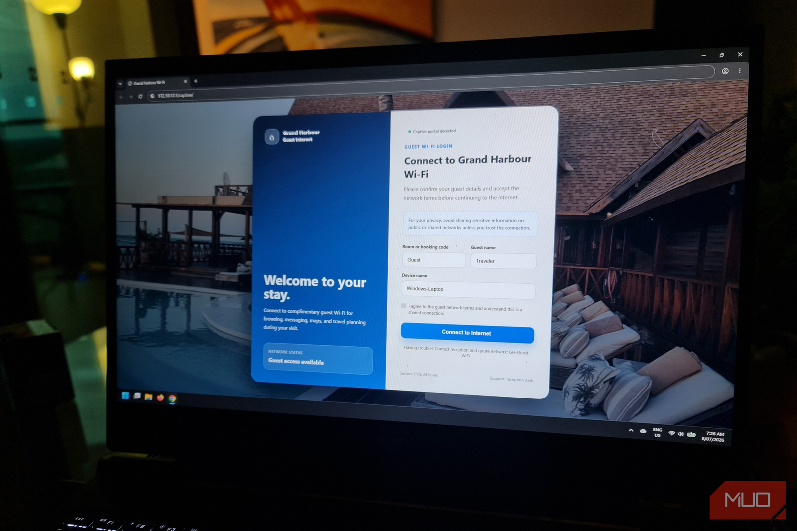 hotel Wi-Fi audit