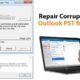 repair corrupt Outlook PST files
