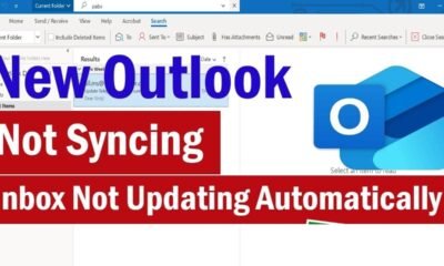 Outlook data file change