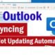Outlook data file change