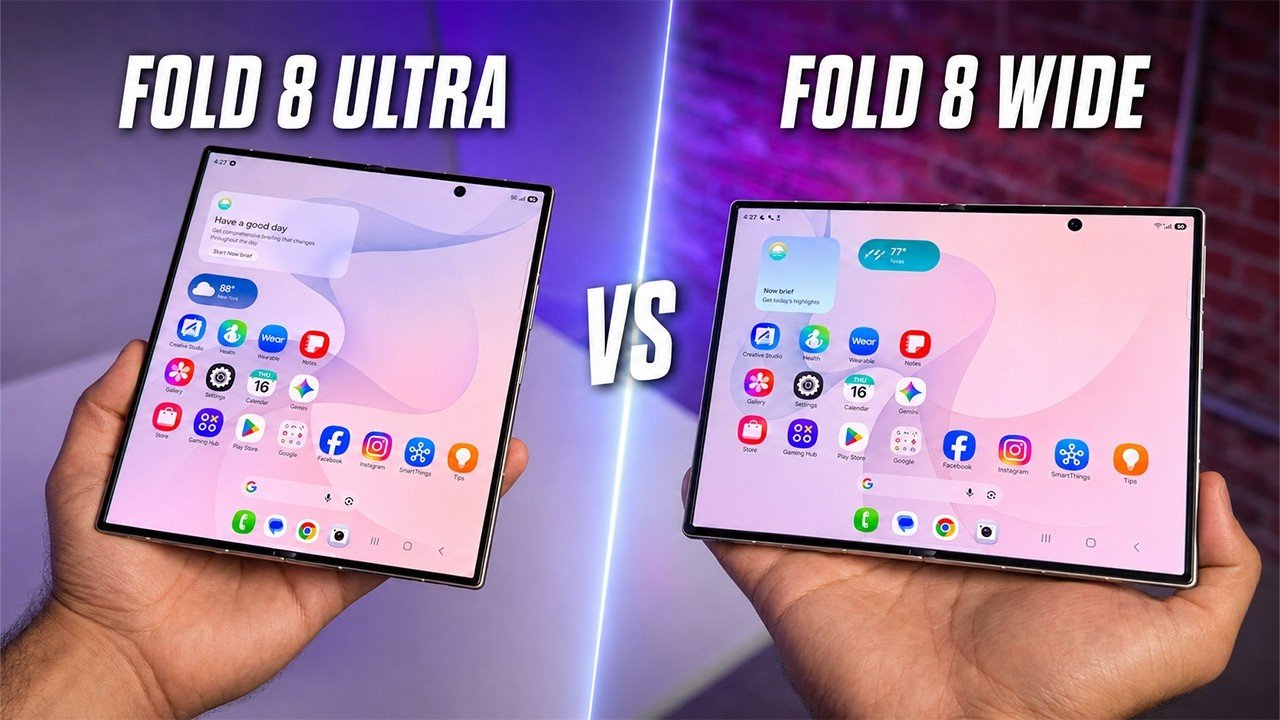 Fold 8 Ultra vs Fold 8