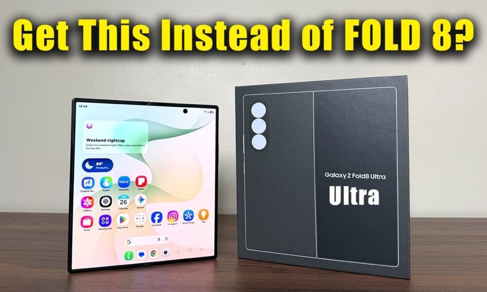 Samsung Galaxy Z Fold 8 Ultra unboxing