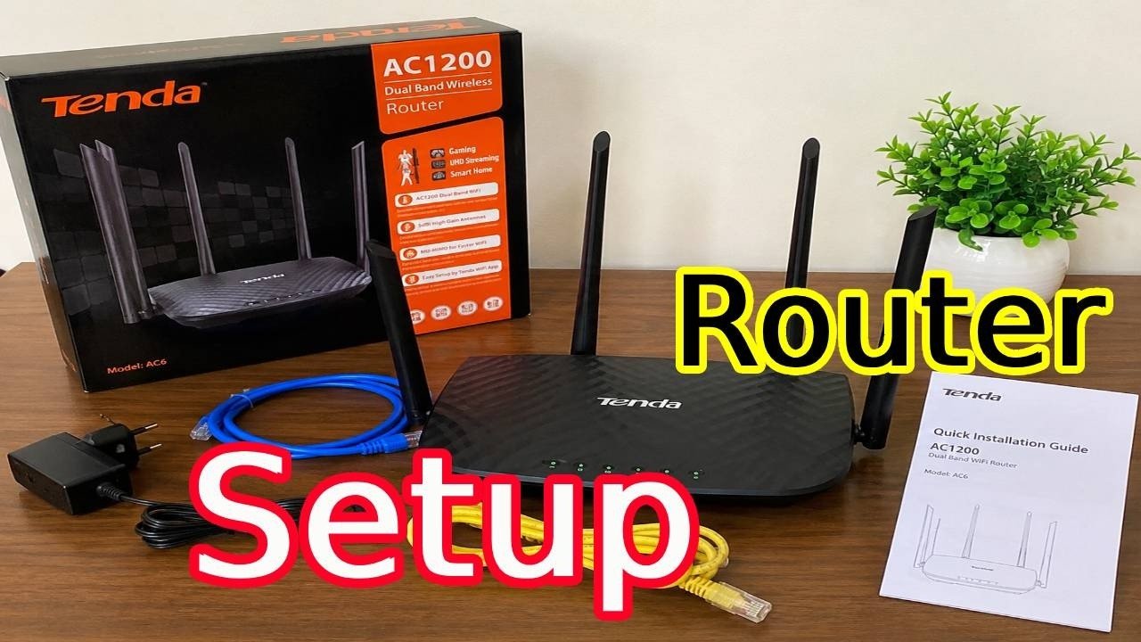 Tenda Wi-Fi router setup