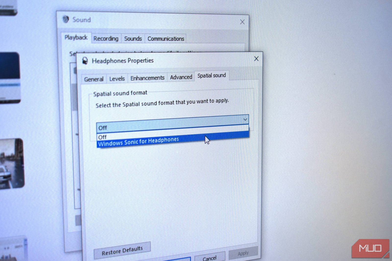 Microsoft audio enhancement