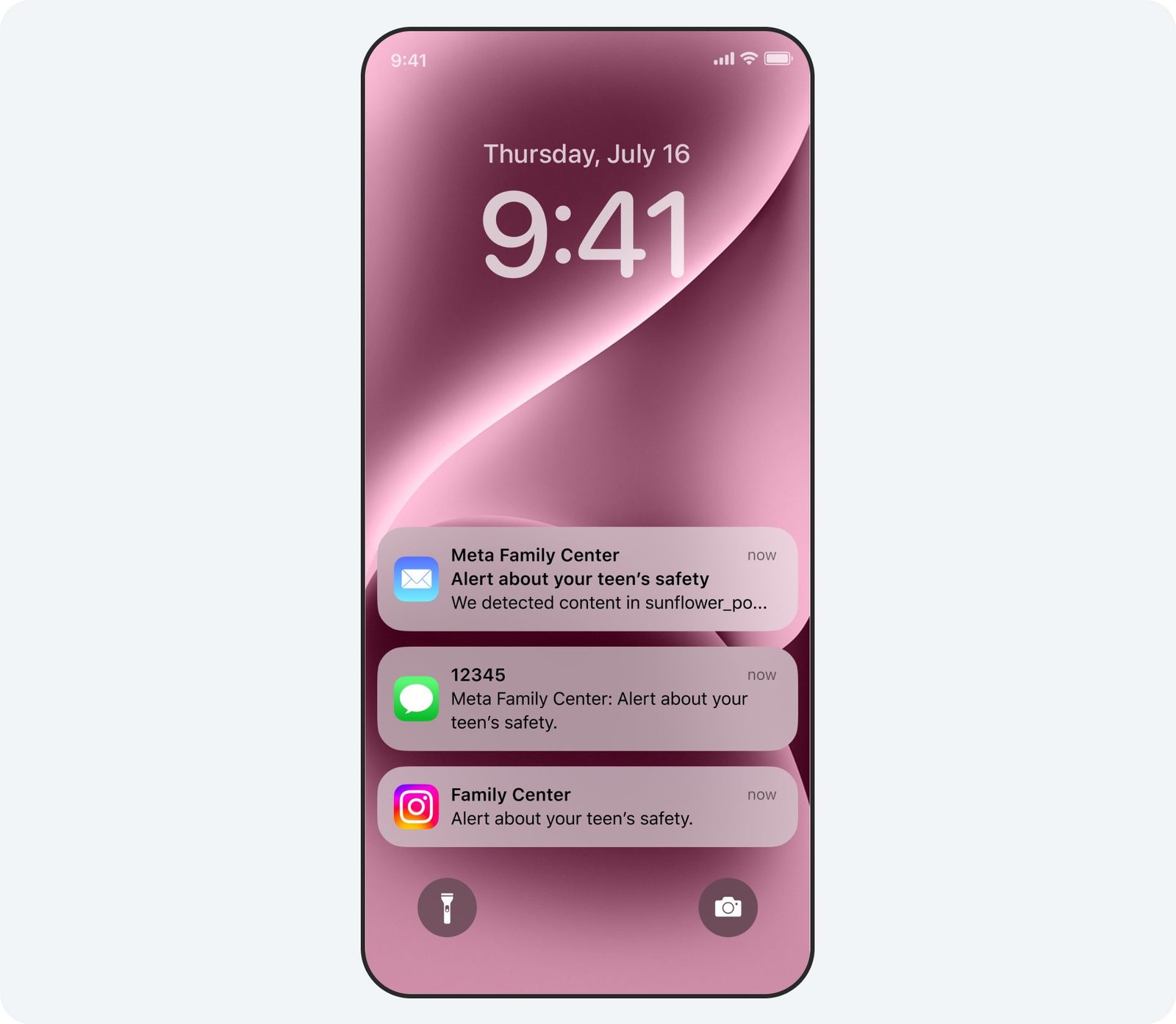 Meta AI parental alerts