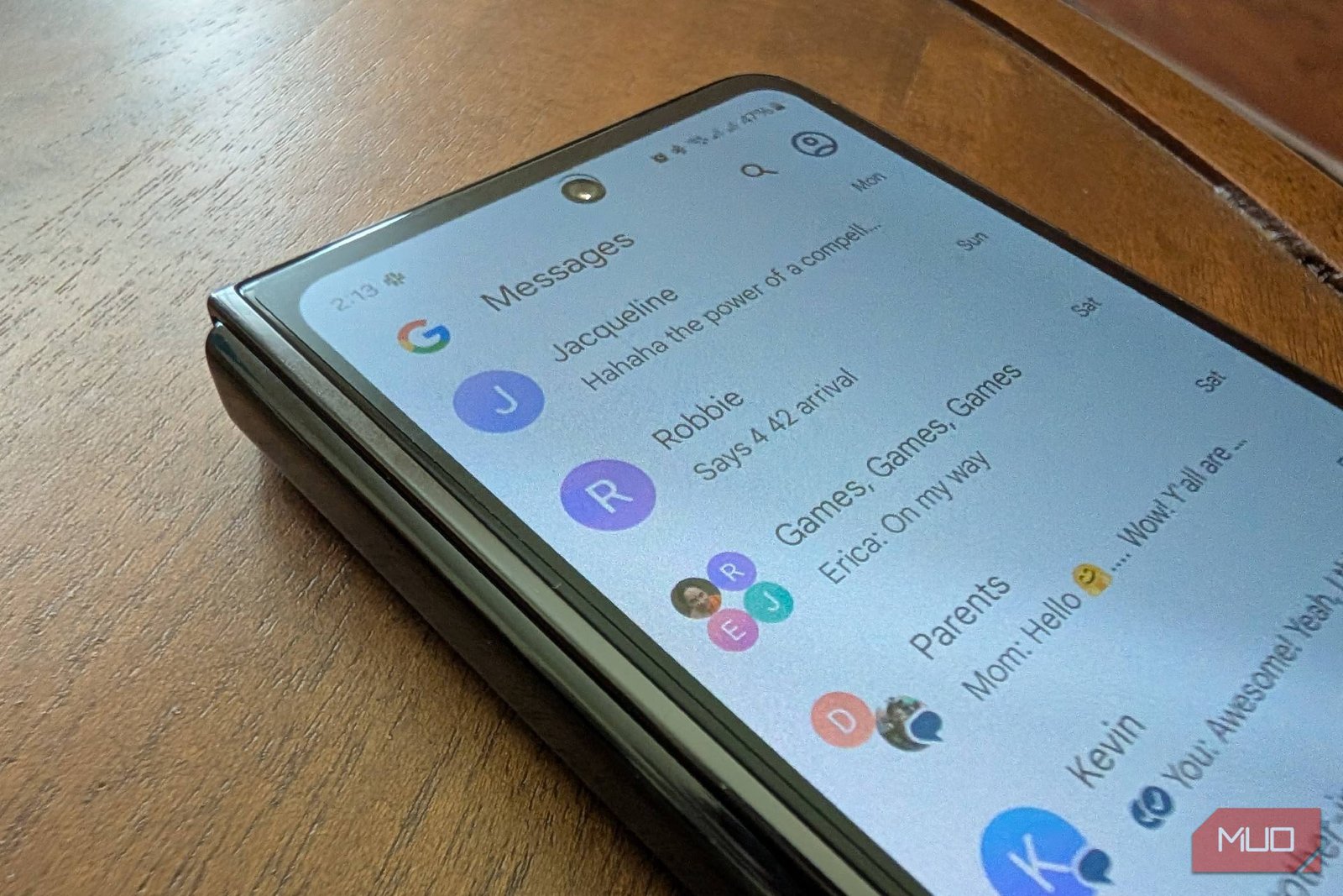 Google Messages backup