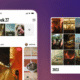 Retro photo-sharing app