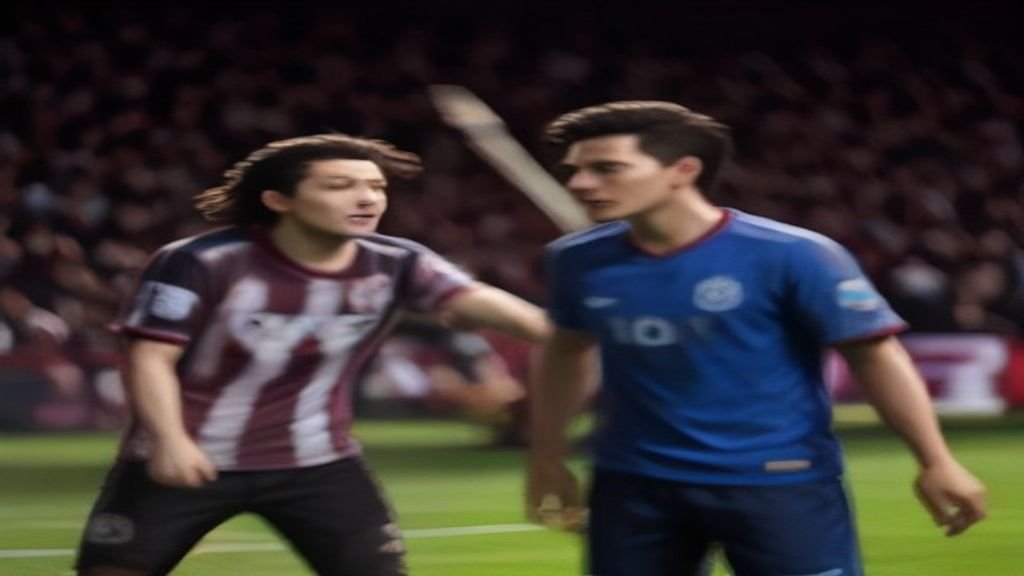 high-stake soccer match