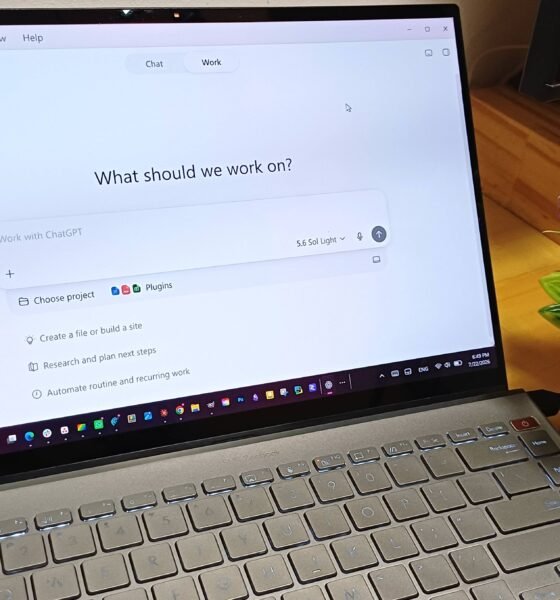ChatGPT writing feature