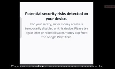 Super Money security error