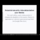 Super Money security error