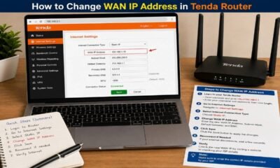 change WAN IP address