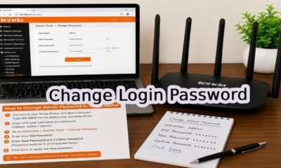 change admin password