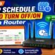 schedule WiFi off/on