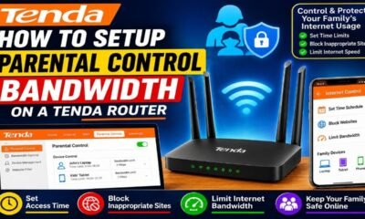 Tenda router parental control
