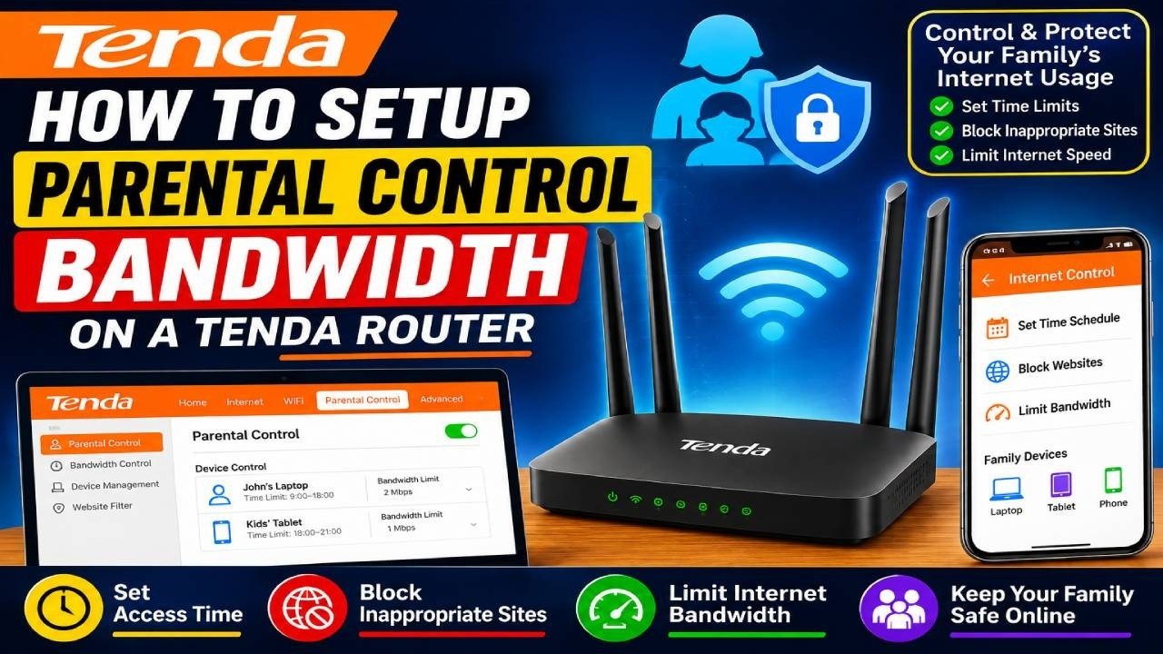Tenda router parental control