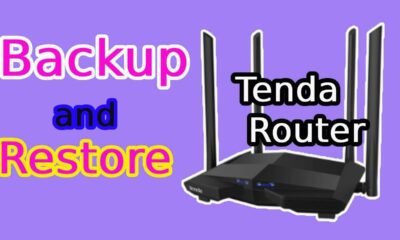 Tenda router backup restore
