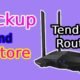 Tenda router backup restore