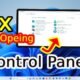 fix can't open Control Panel