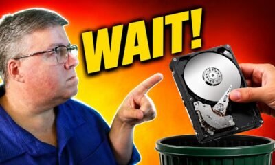 throw out old hard drive