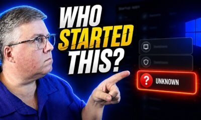 Windows startup items
