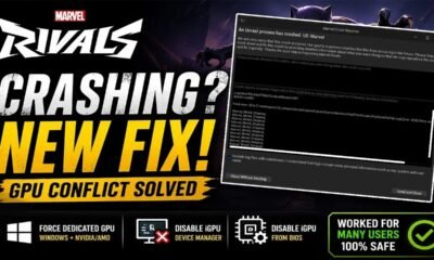 Marvel Rivals crash fix