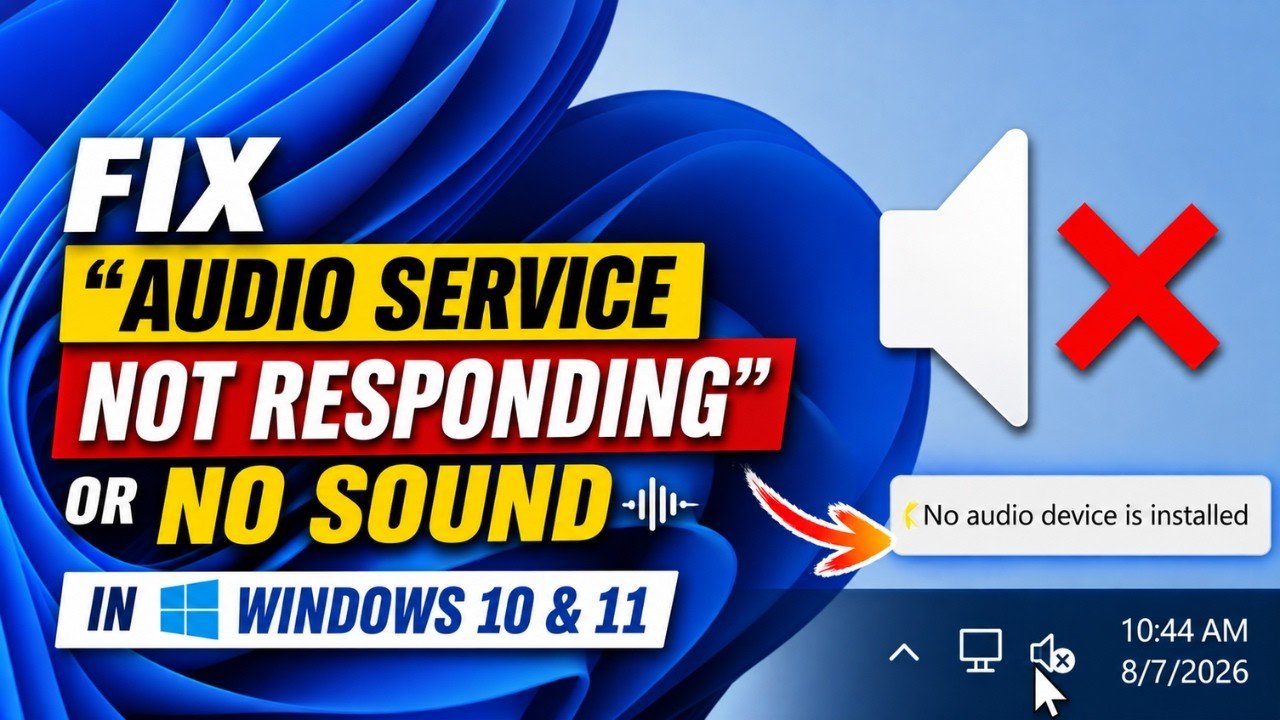 Audio Service Not Responding