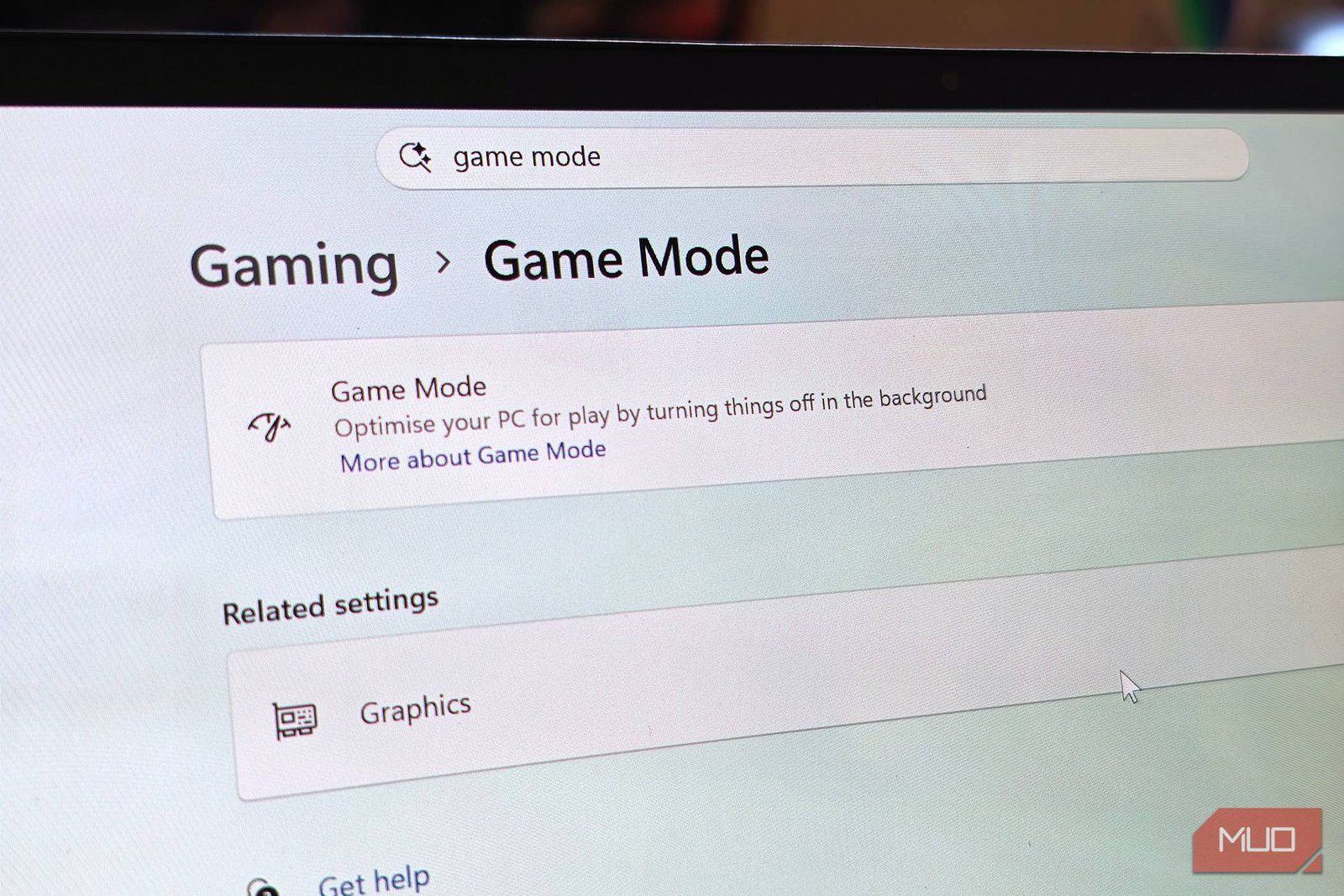 Game Mode performance