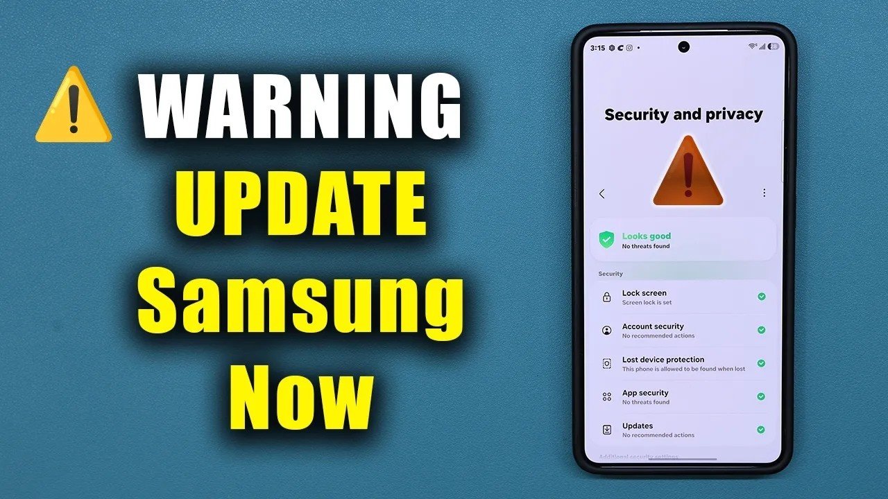 Samsung emergency update