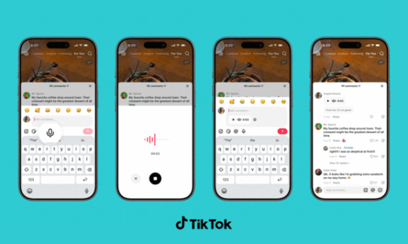TikTok voice comments